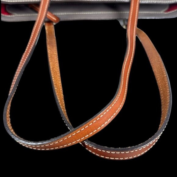 Dooney & Bourke Shopper Tote Pebbled Grain Leather with Zip Around Bifold Wallet - Picture 12 of 16